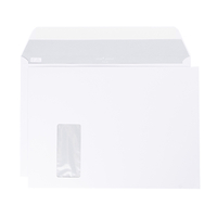 Polar C4 120gm2 patte autoadhésive fenêtre à gauche