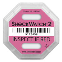 Indicateur de choc ShockWatch2 5g, rose