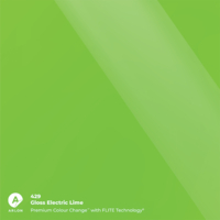 Arlon Premium Colour Change 429 Gloss Electric Lime 1520mm