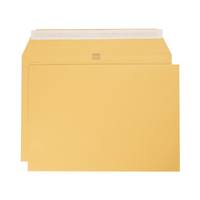 Jaune banque C4 120 gm2 patte autoadhésive sans fenêtre