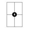 Image Label superblanc  70g/m2 105x149