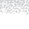 Coala Windows Decor Gradation White Squares Exploded 1525 mm