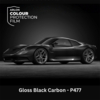 Arlon Colour Protection Film P477  Gloss Black Carbon 1524 mm x 18 m