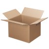 Wellkarton-Faltboxe, braun, 2-wellig