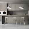 Coala Interior film FABRIC NE38 - Silver And Grey Lined Pattern 1220 mm
