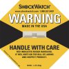 Stossindikator ShockWatch Label 25 g, gelb