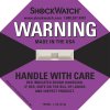 Stossindikator ShockWatch Label 37 g, blaulila