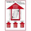 Indicateur de renversement TiltWatch XTR - autocollant d'avertissement