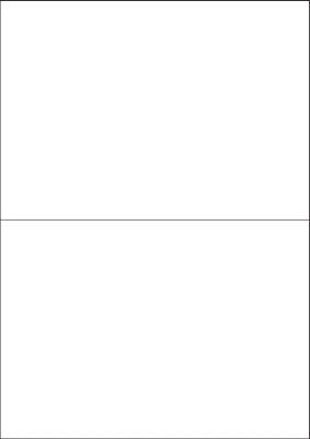 World Series Labels Top opak weiss  70g/m2 210x148