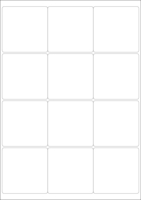 World Series Labels Top blanc  70g/m2 68x68