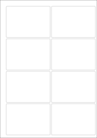 World Series Labels Top blanc  70g/m2 96x68