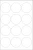 World Series Labels White blanc  70g/m2 69x69