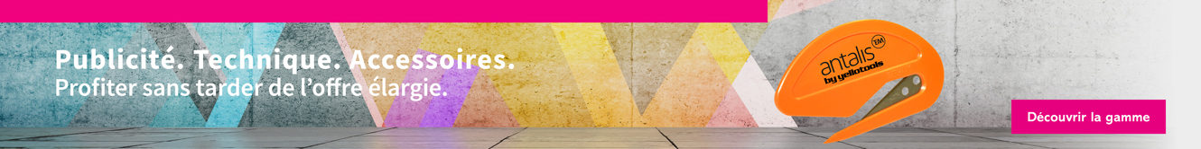 Accessoires pour la communication visuelle